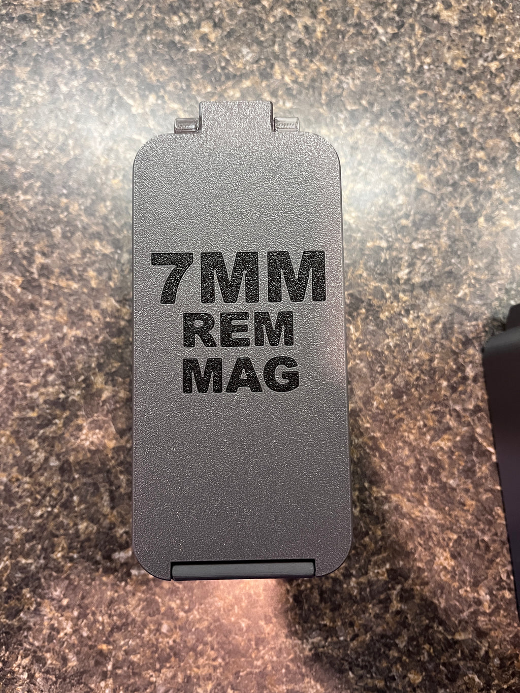 SureSnap 7MM REM MAG  Ammo Box | Secure Snap-Lid Storage Case | 3D Printed (36 round) (Copy)