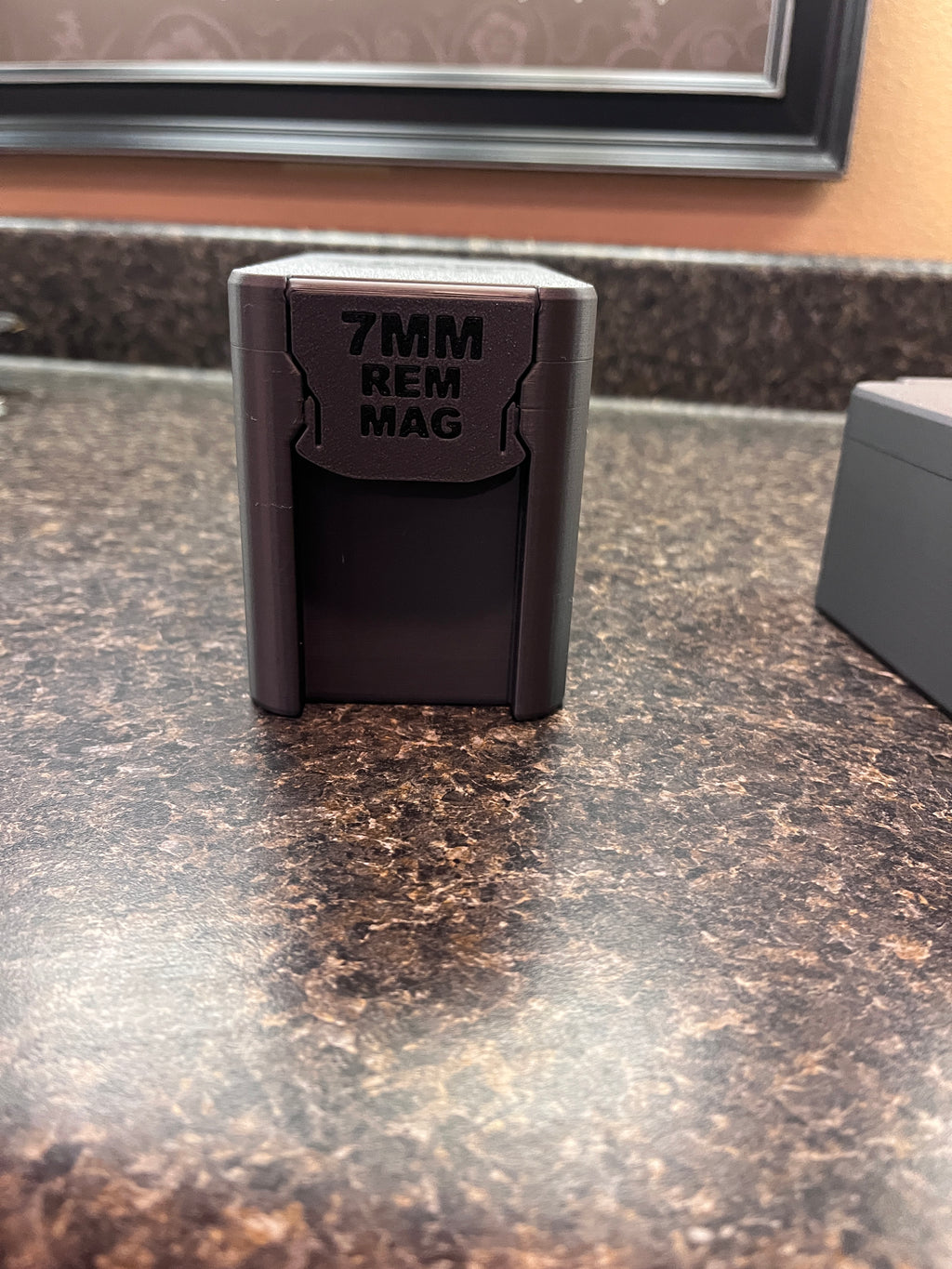 SureSnap 7MM REM MAG  Ammo Box | Secure Snap-Lid Storage Case | 3D Printed (36 round) (Copy)