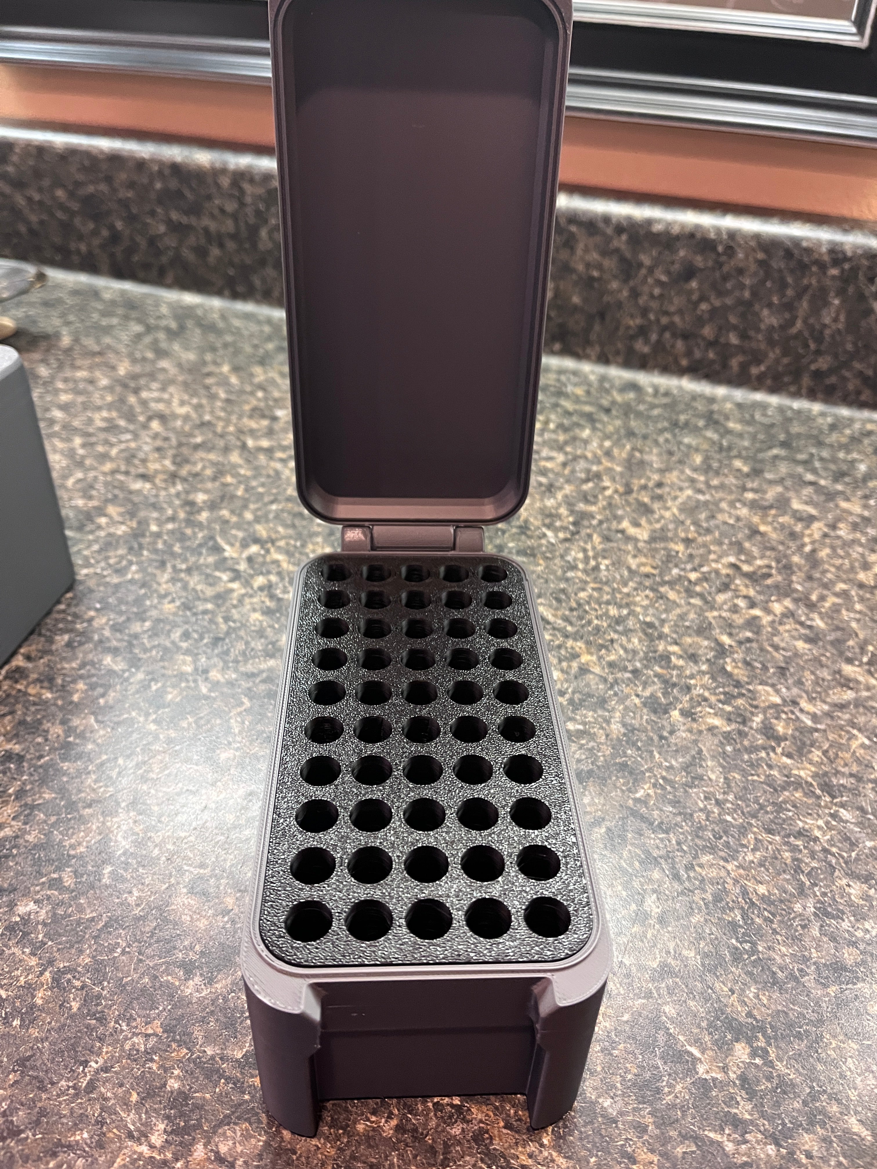 SureSnap 6.5 Grendel Ammo Box | Secure Snap-Lid Storage Case | 3D Printed (50 round)