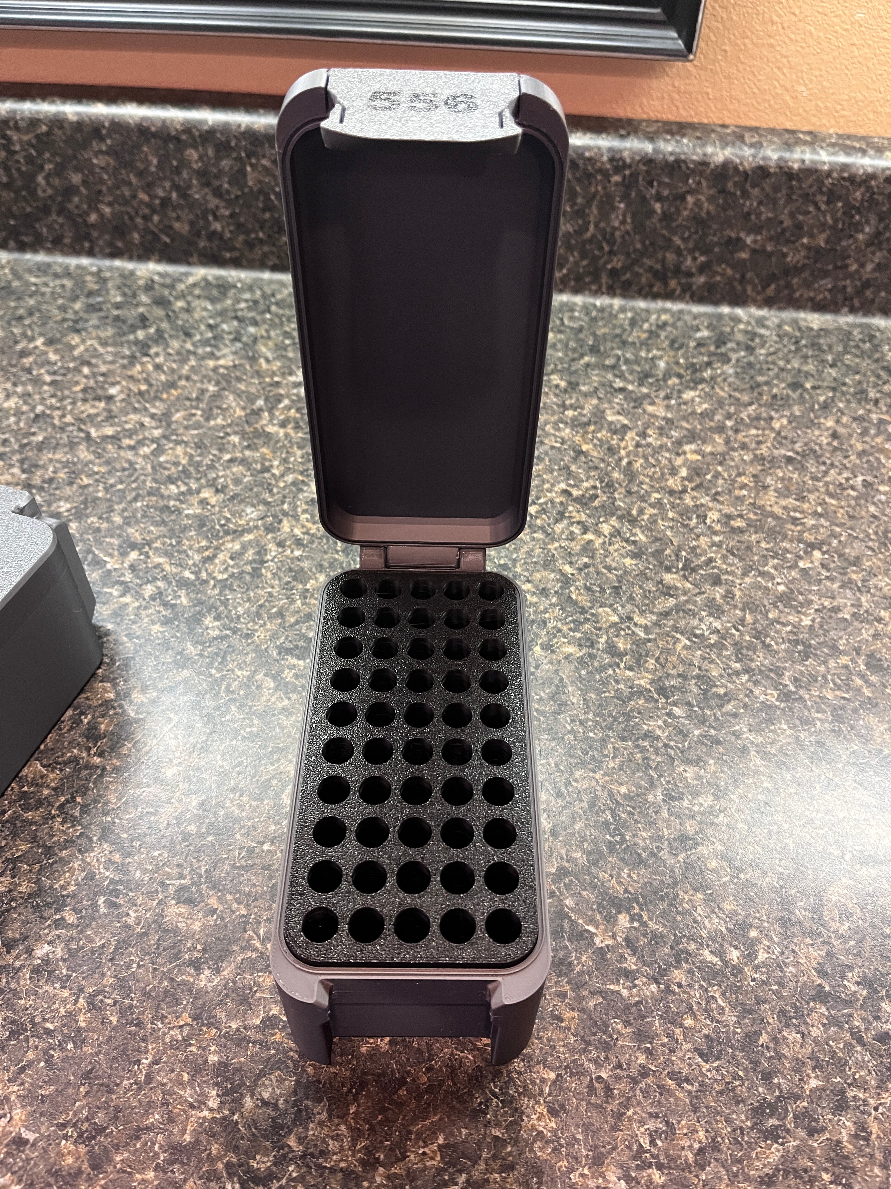 SureSnap 5.56/.223 Ammo Box | Secure Snap-Lid Storage Case | 3D Printed (50 round)