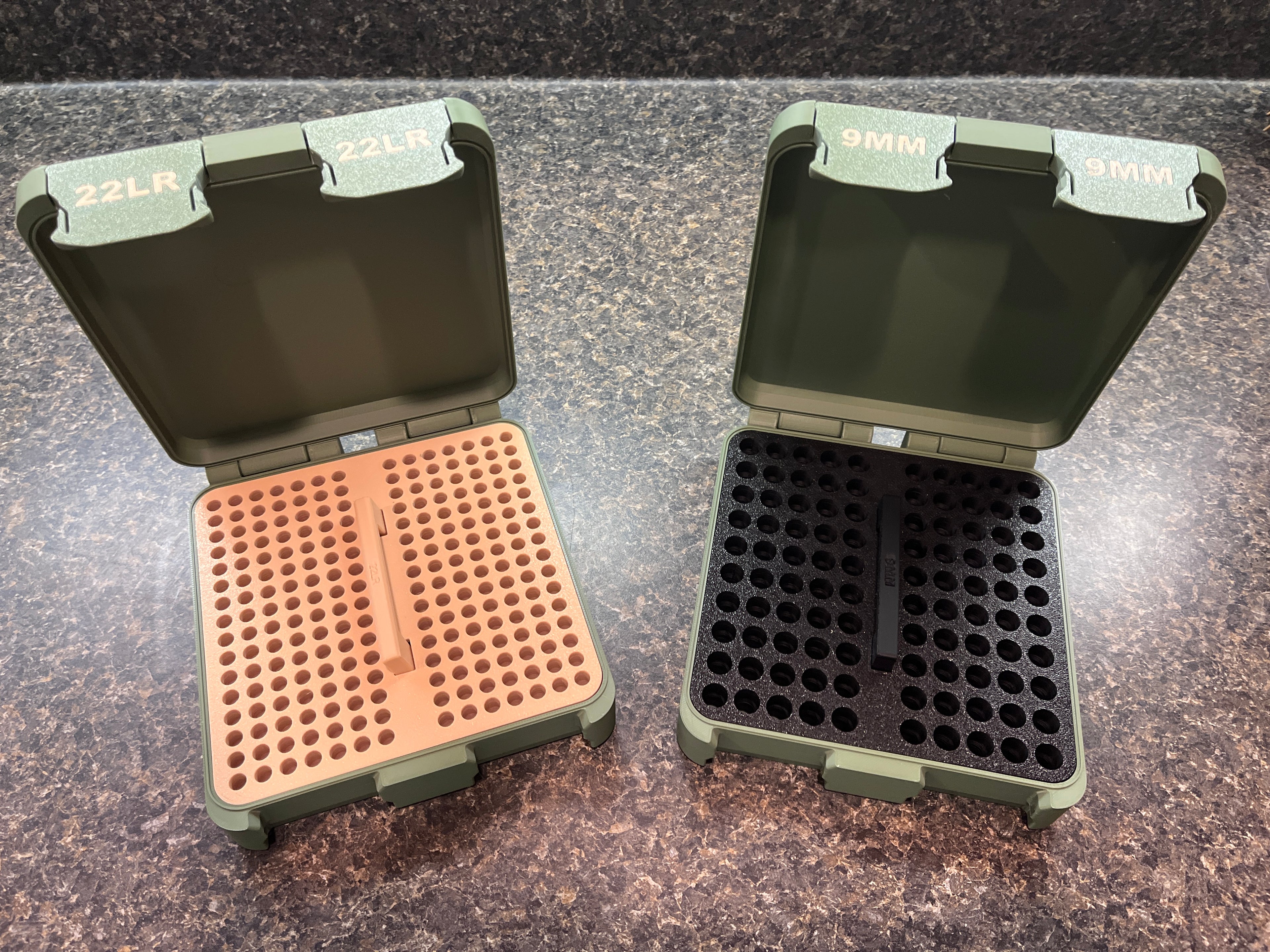 Other Sizes of SureSnap Ammo Box | 3D Printed Range Organizer Case (100 Round)