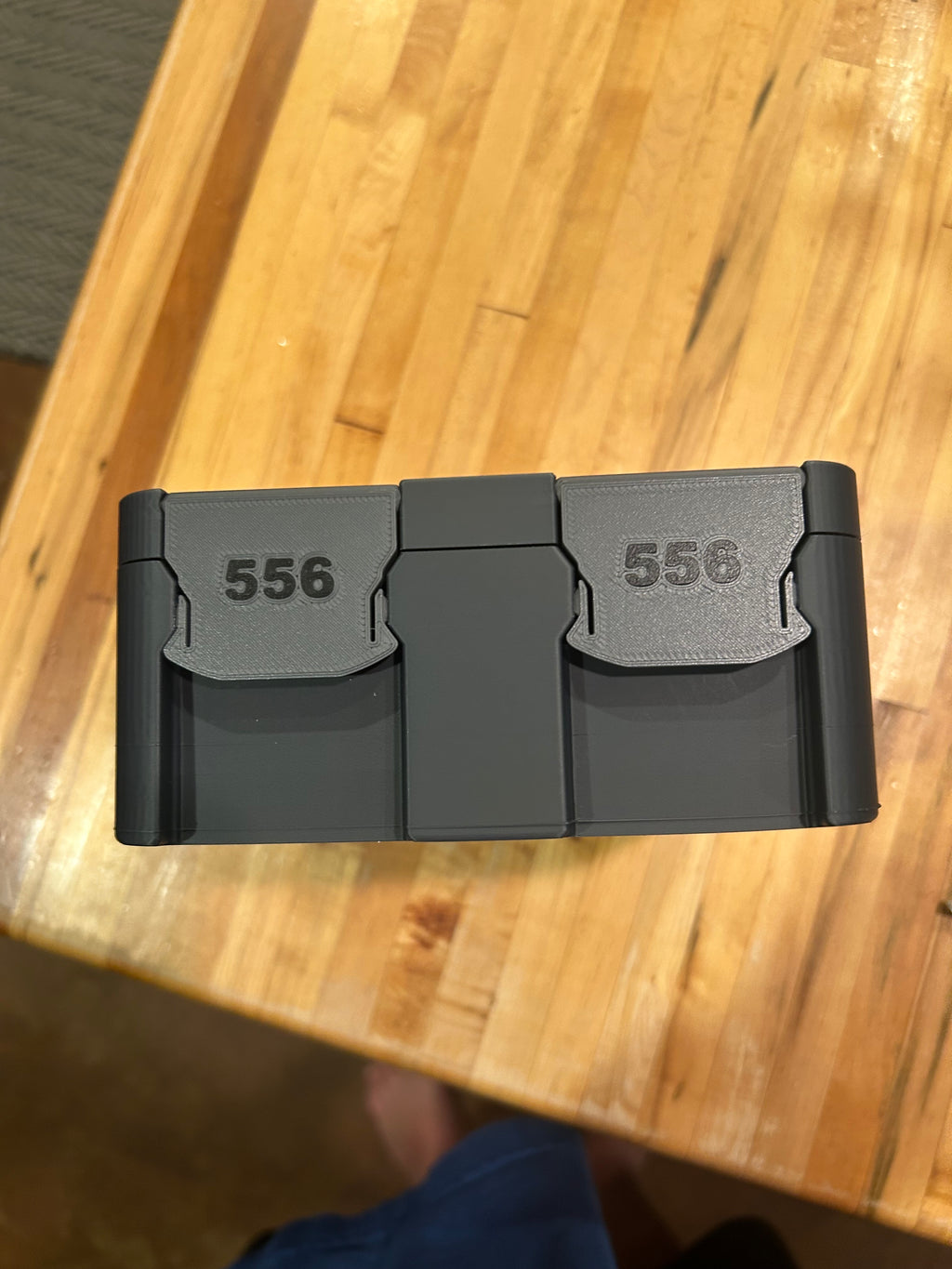 SureSnap 100-round 5.57/.223 Ammo Box | Secure Snap-Lid Storage Case | 3D Printed Range Organizer