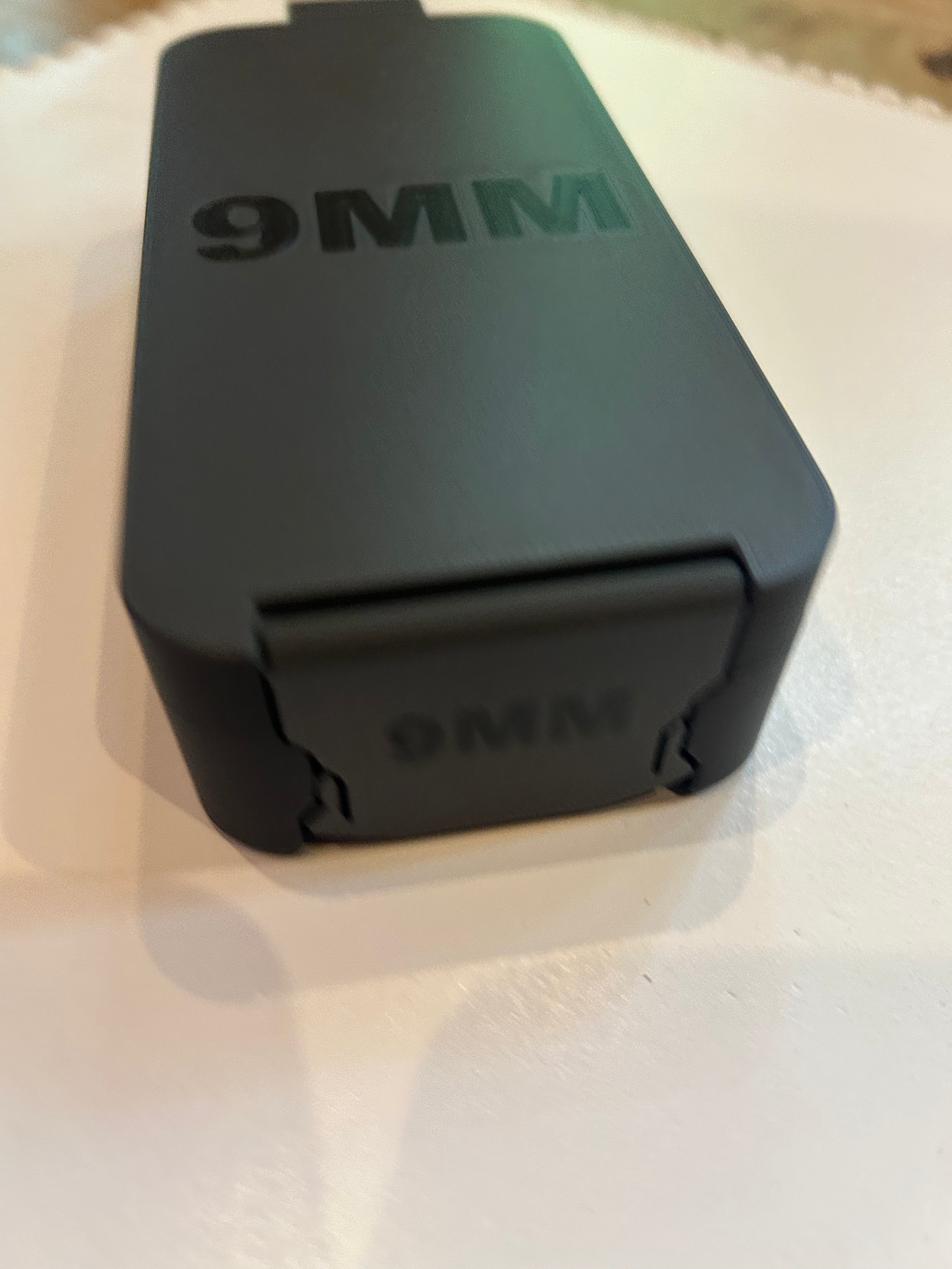 SureSnap | Secure Snap-Lid Storage Case | 50-Round 9mm Organizer Box | 3D Printed