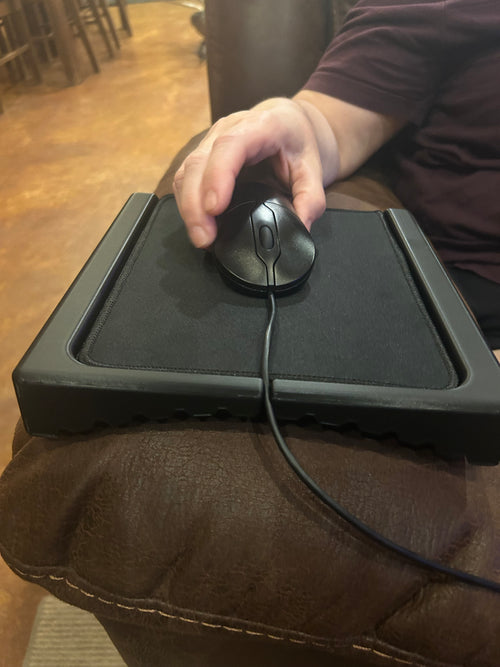 Armrest mousepad for your chair or couch