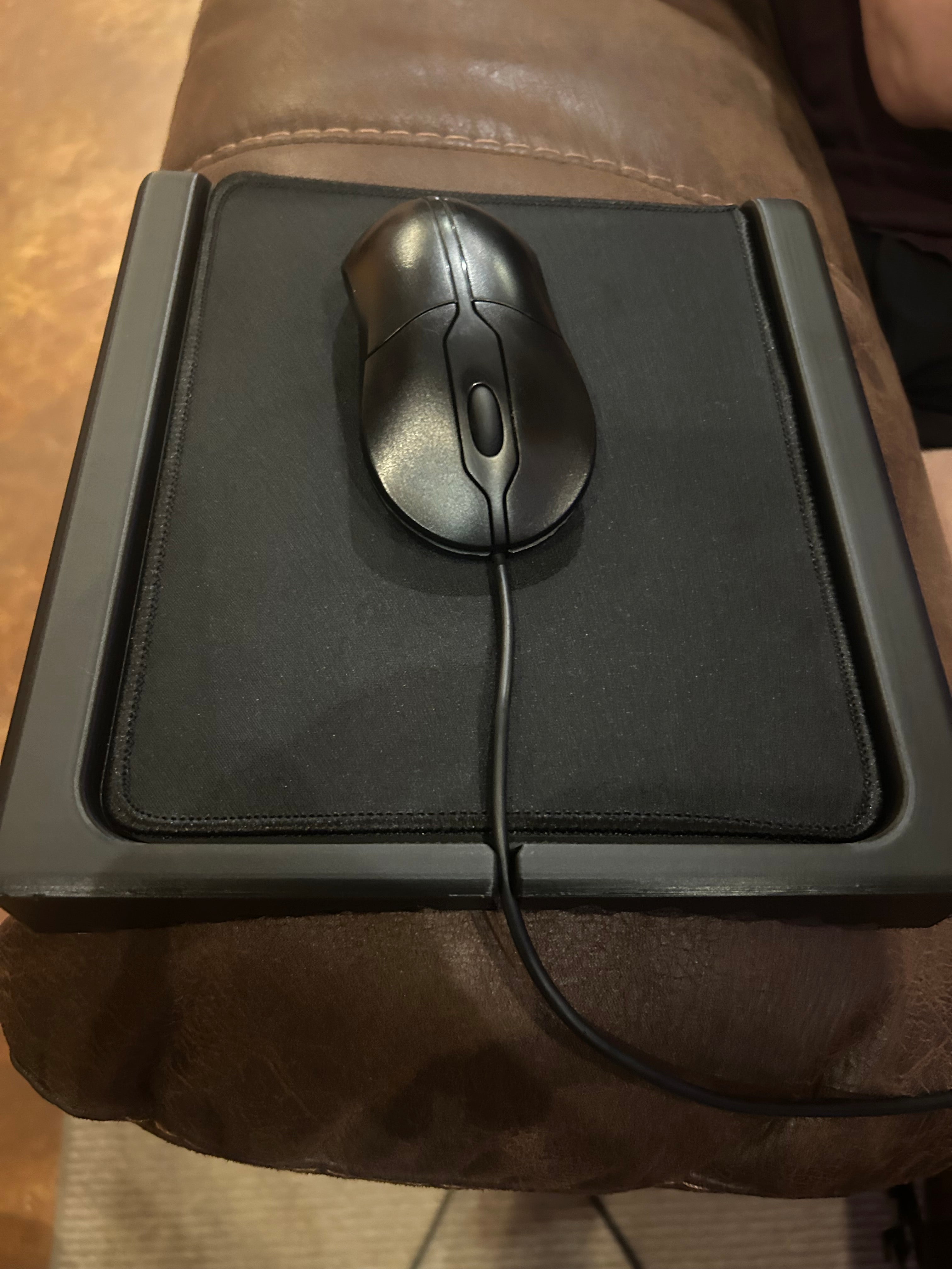Armrest mousepad for your chair or couch